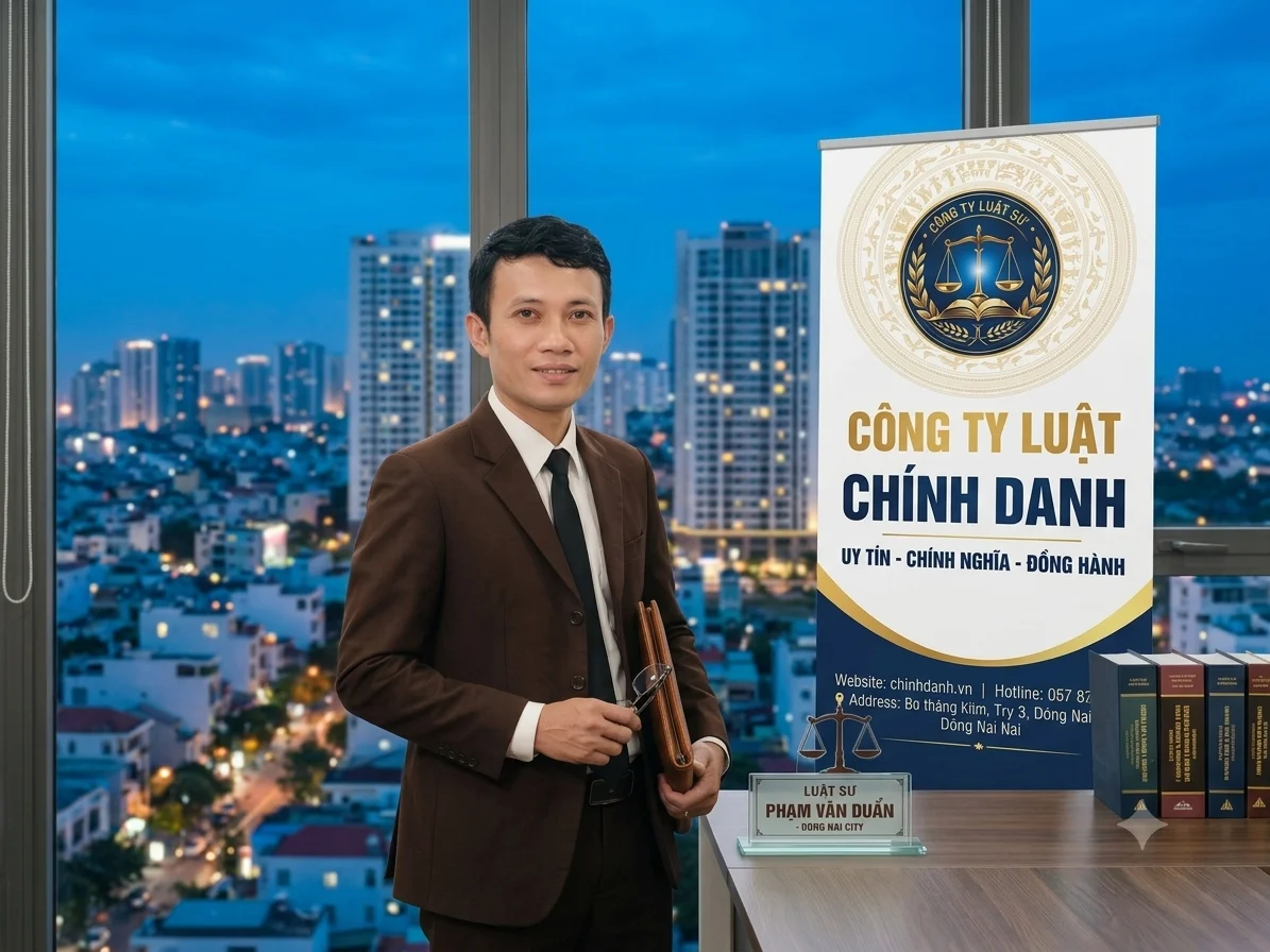 Luật sư Phạm Văn Duẩn tại Văn Phòng Luật Sư Uy Tín Đồng Nai – Công ty Luật Chính Danh